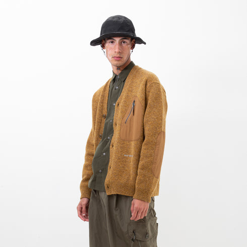 And Wander Shetland Wool Cardigan Camel 5742284361 Degli Uberti